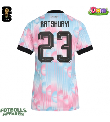 Belgien Michy Batshuayi #23 Bortatröja Kvinnor VM 2026 Kortärmad